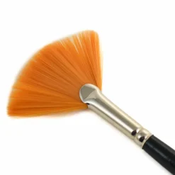 Deco Relief Fan Brush for Gold & Silver Leaf Hot