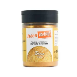 Deco Relief Gold Sparkling Metallic Powder, 40g Hot