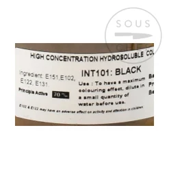 Deco Relief Intense Black Food Colour, 50g Outlet