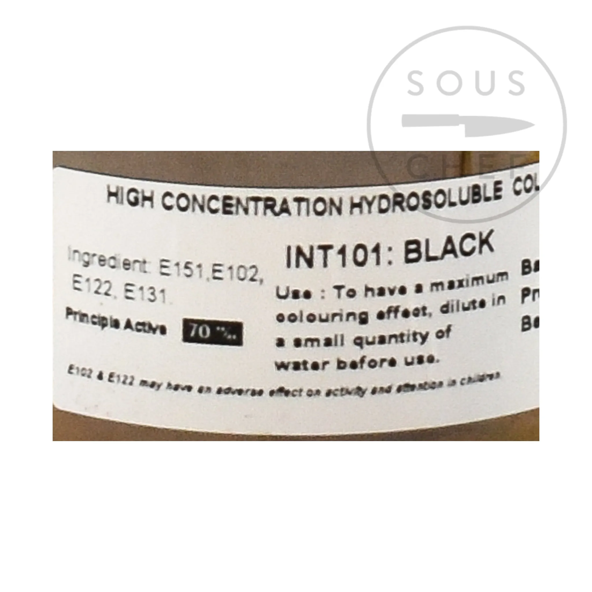 Deco Relief Intense Black Food Colour, 50g Outlet