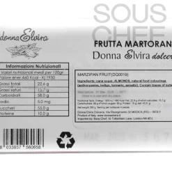 Donna Elvira Marzipan Fruits Gift Box, 200g Clearance