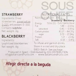 Botanic & Fruits Dried Strawberries & Blackberries, 12g Sale