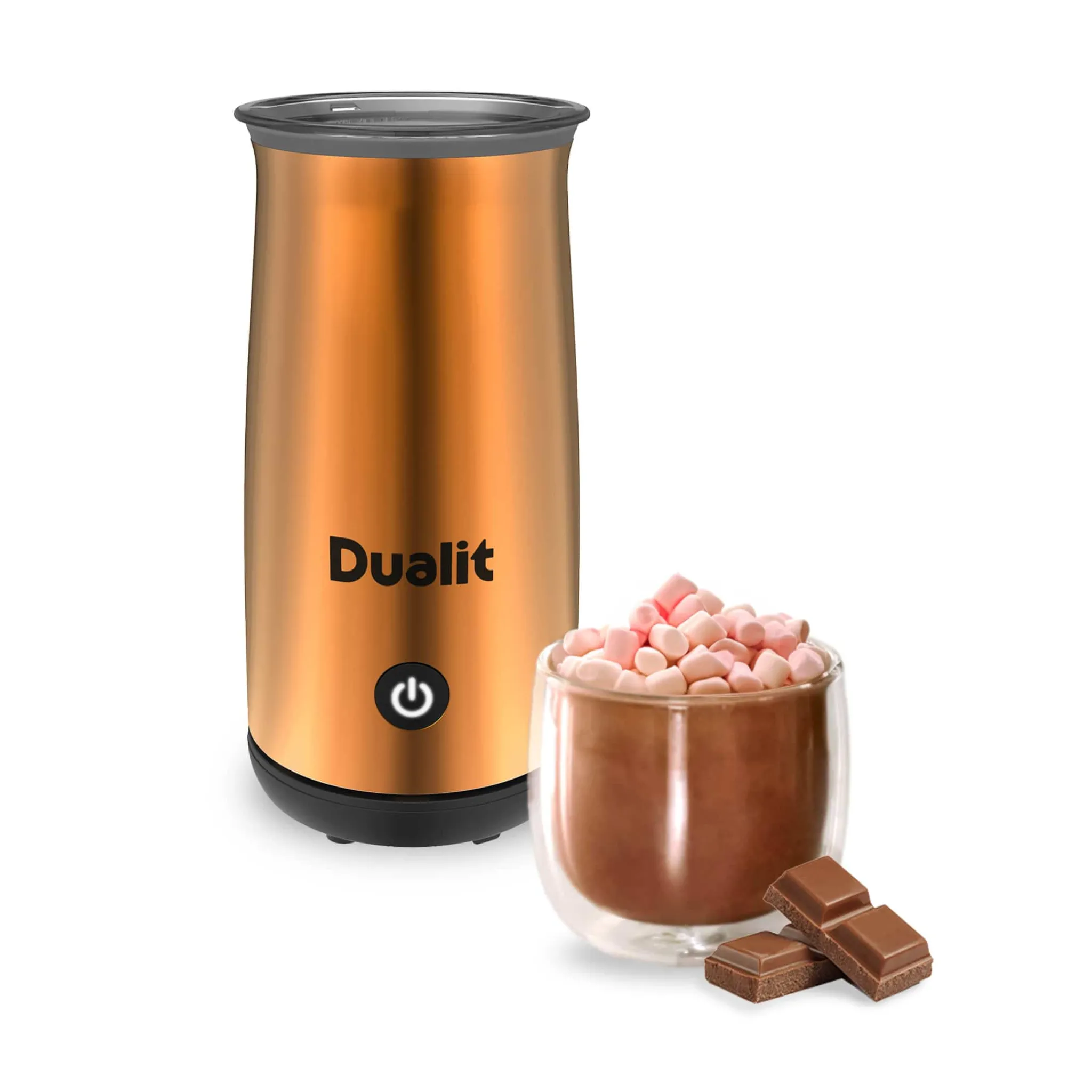 Dualit Copper Cocoatiser Milk Frother & Hot Chocolate Maker