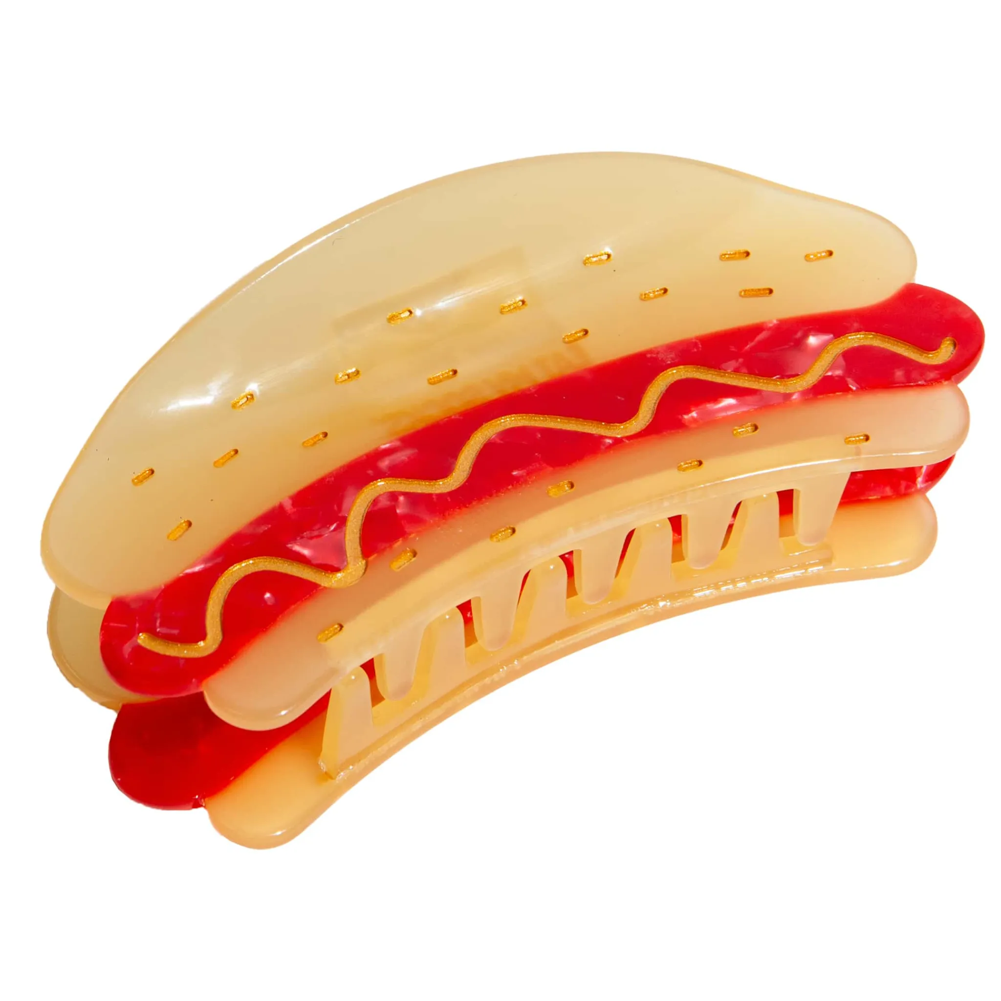 Eat My Socks Hotdog Hair Claw Clip Sale