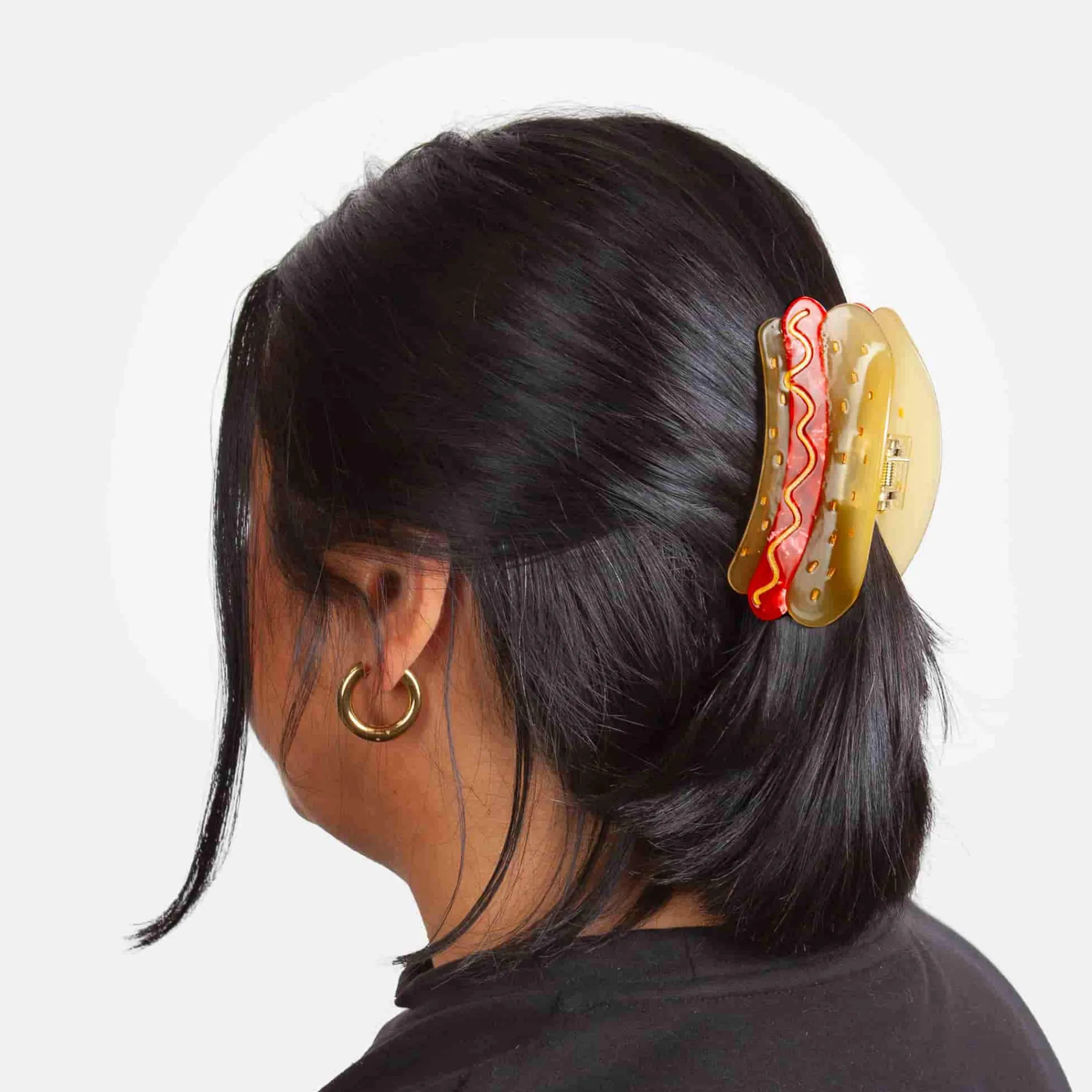 Eat My Socks Hotdog Hair Claw Clip Sale