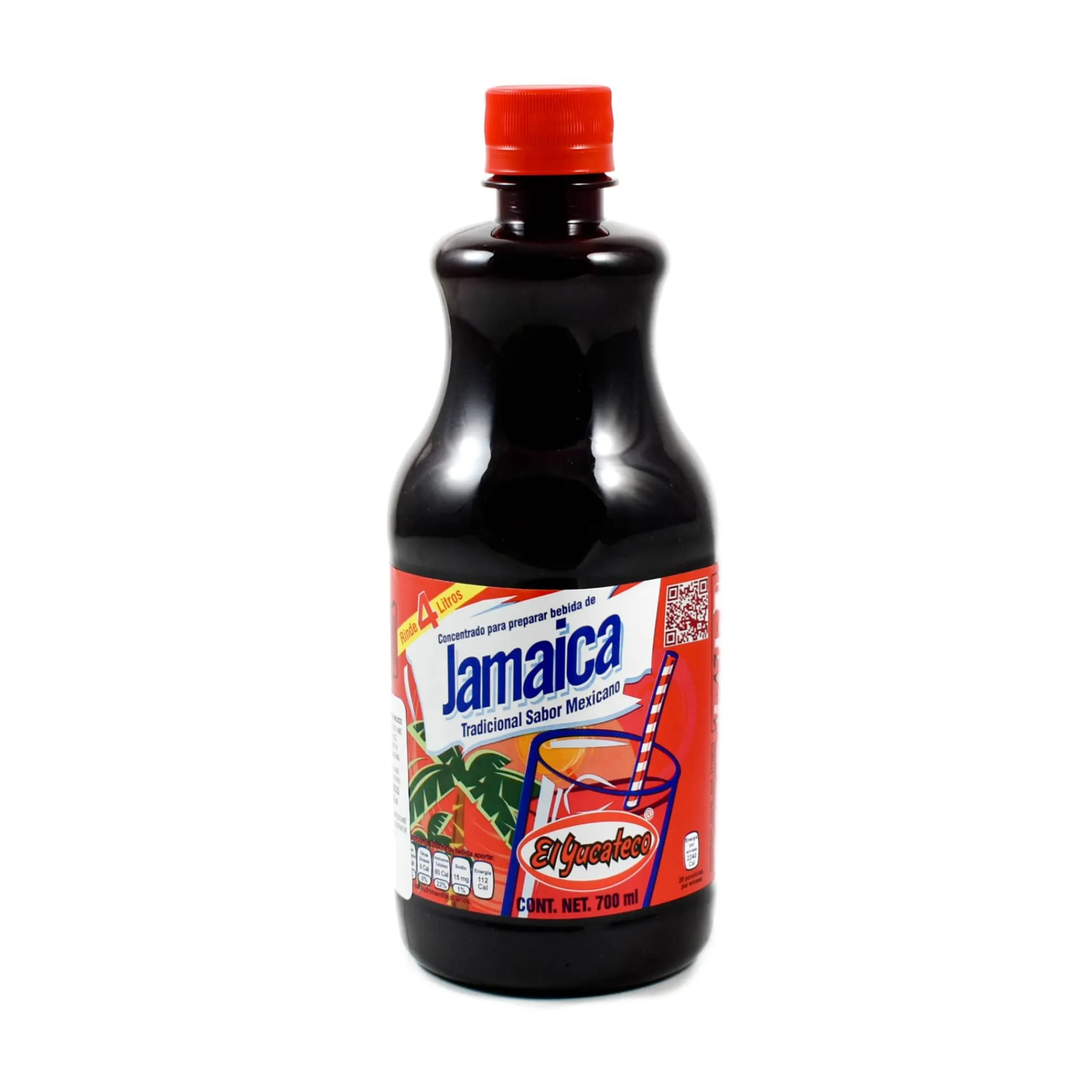 El Yucateco Concentrated Hibiscus Syrup, 700ml New