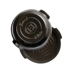 Emile Henry Black Round Bread Baker, 32.5cm Hot