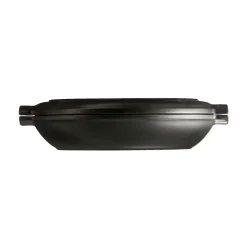 Emile Henry Delight Black Ceramic Induction Tarte Tatin Set, 32.5cm Clearance
