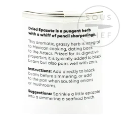 Cool Chile Co Epazote, 20g Clearance