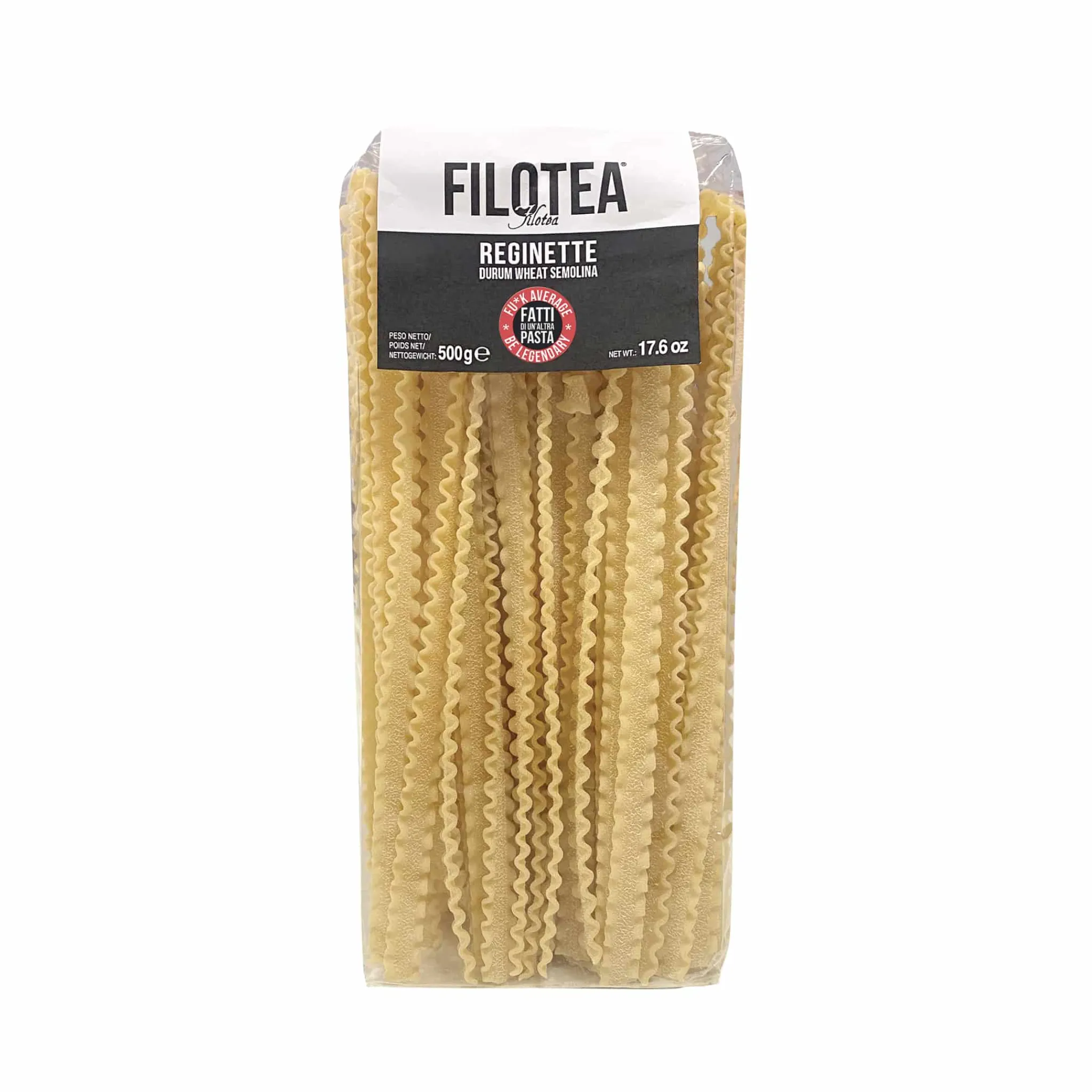 Filotea Reginette Durum Wheat Semolina Pasta, 500g Hot