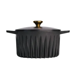 FIREUP Black Cast Iron Dutch Oven, 26cm Discount