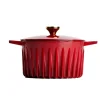 FIREUP Red Cast Iron Dutch Oven, 26cm Best