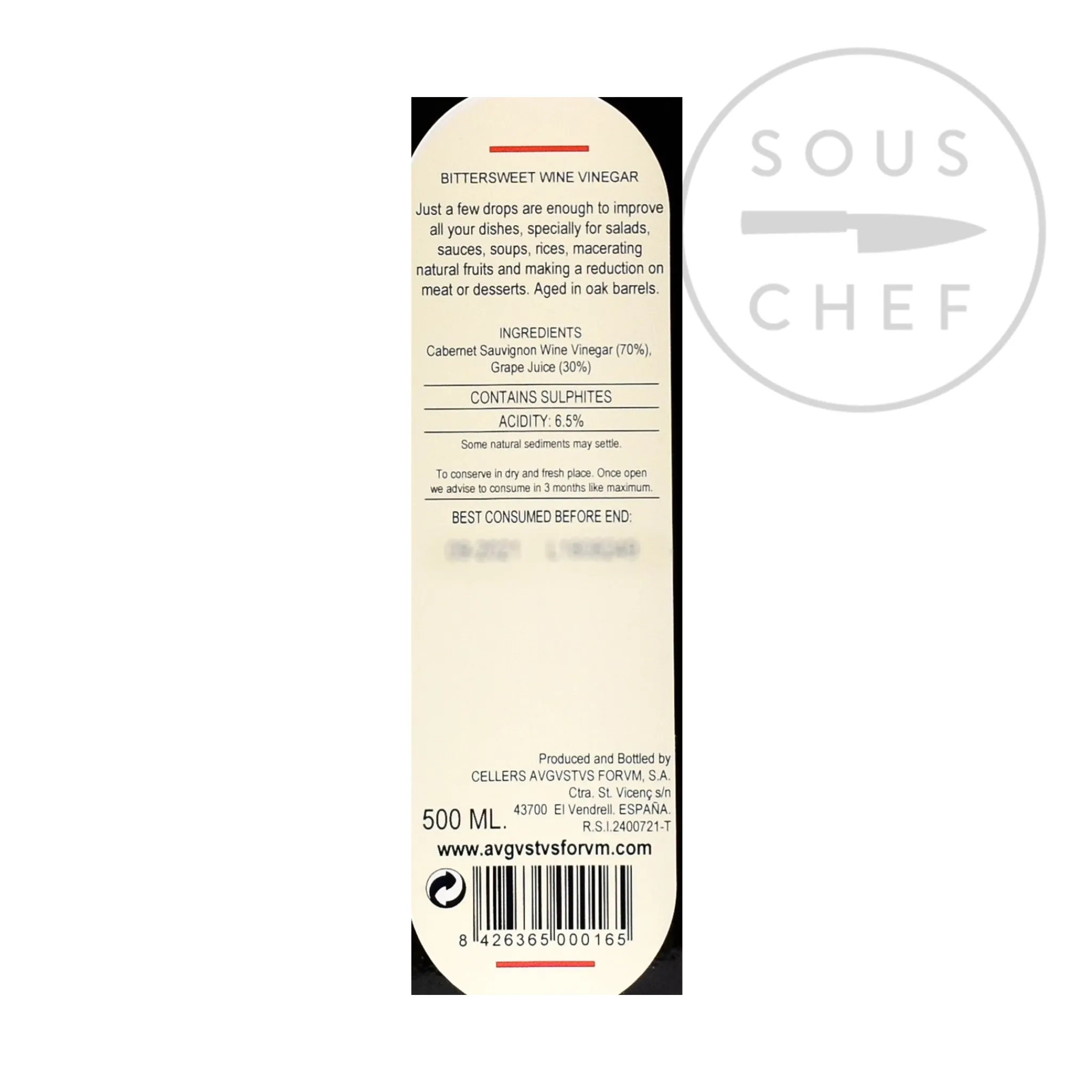 Forvm Cabernet Sauvignon Balsamic Vinegar, 500ml Online