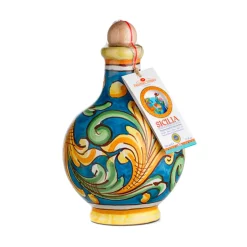 Frantoi Cutrera PGI Sicilian Extra Virgin Olive Oil in Hand Made Ceramic Bottle, 500ml Online