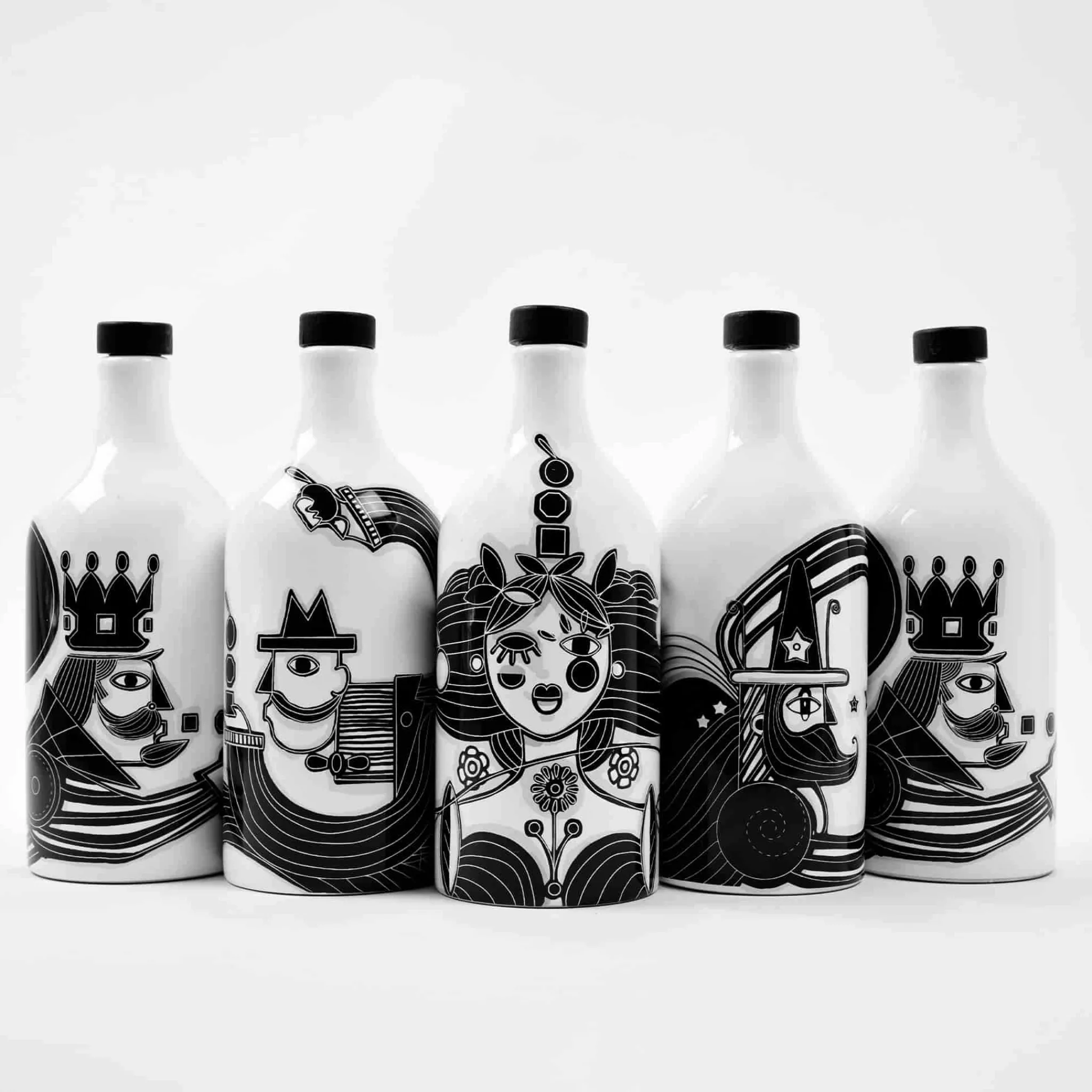 Frantoio Muraglia Intense Extra Virgin Olive Oil in Limited Edition 'King' Terracotta, 500ml New