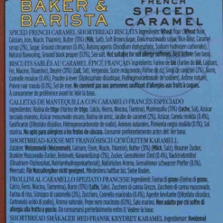Baker & Barista French Spiced Caramel Biscuits, 120g Outlet