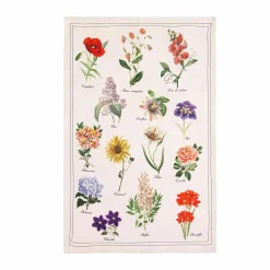 Coucke French Tea Towel - Herbier Sale