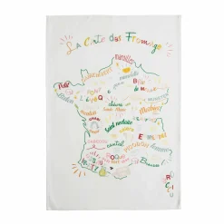 Coucke Fromage French Tea Towel New