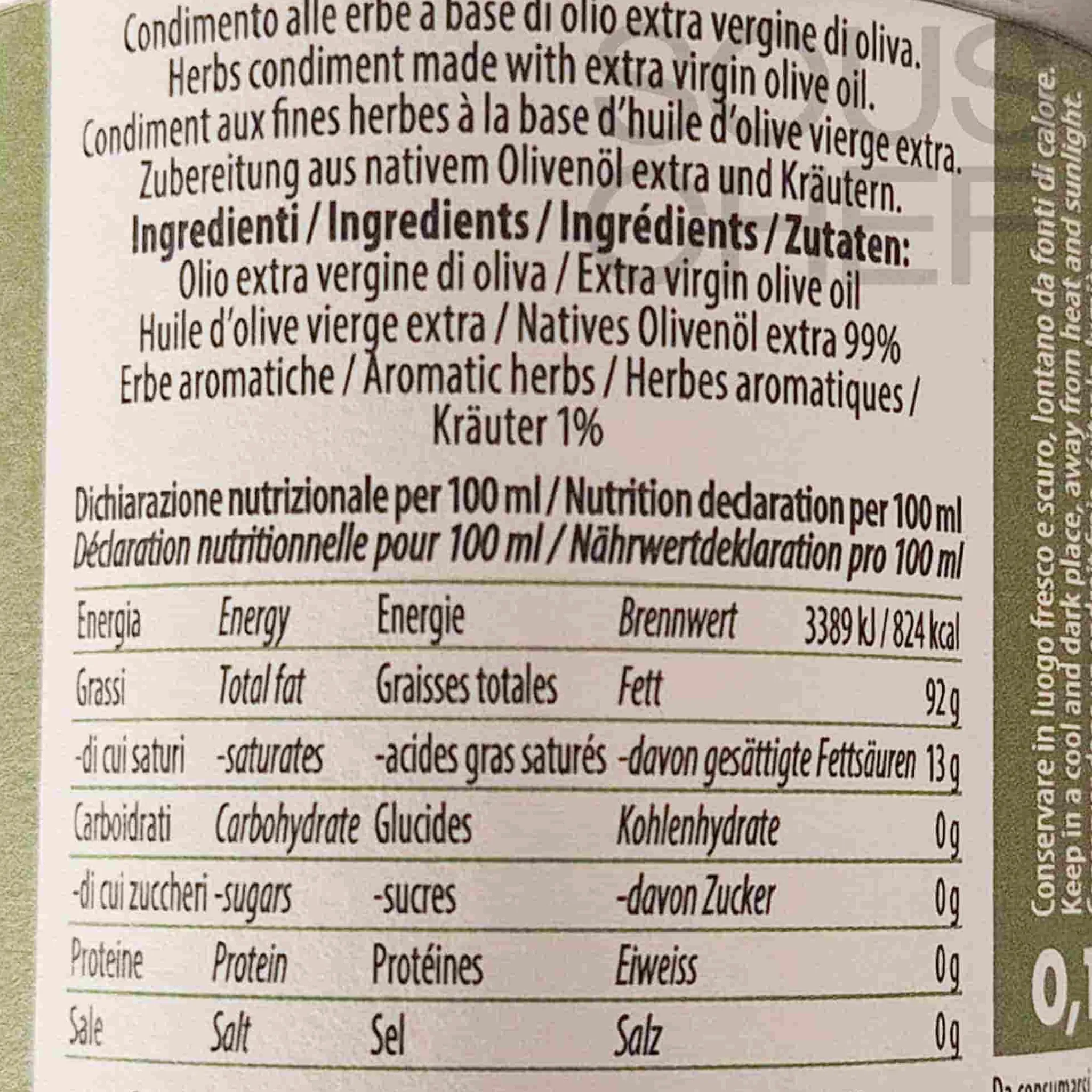 Galantino Puglian Aromatic Herbs "Beltocco" Extra Virgin Olive Oil, 100ml Online