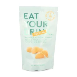 Smith & Sinclair Gin & Tonic 5V Alcoholic Cocktail Jelly Sweets, 160g New