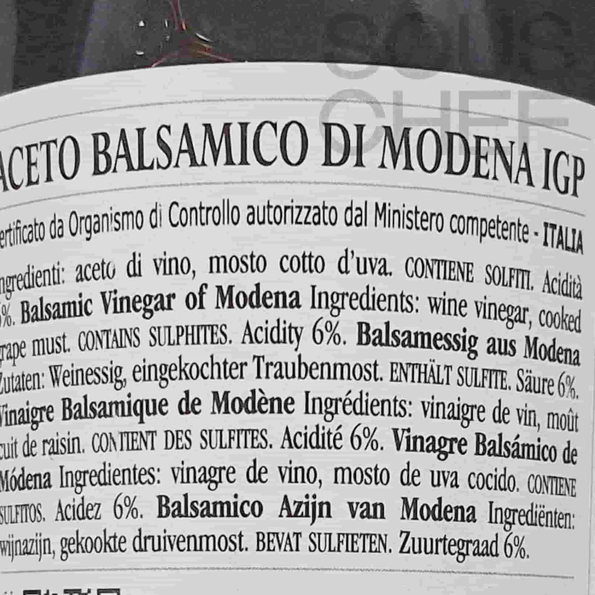 Giuseppe Giusti Giusti 1 Silver Medal Balsamic Vinegar, 250ml Hot