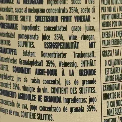 Giuseppe Giusti Giusti Sweet and Sour Pomegranate Condiment, 250ml Hot