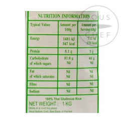 Royal Umbrella Glutinous Sticky Rice, 1kg Sale