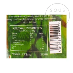 Golden Swan Whole Water Chestnuts, 227g Discount