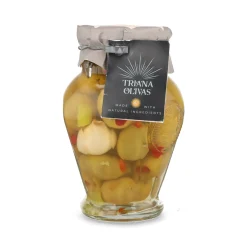 Triana Olivas Gordal Olives with Roasted Pepper and Smoked Paprika, 580ml Best