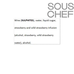 Grand Rubren Wild Strawberry Aperitif 15V, 500ml Discount