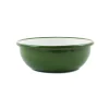 Kapka Green Marble Enamel Shallow Bowl Best