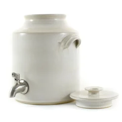 Sauerkraut Pots Handmade Stoneware Vinaigrier / Kombucha Jar 2.5 litre Hot