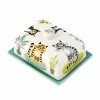 Hannah Turner Cat Butter Dish, 16x12.5cm Discount