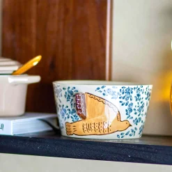 Bloomingville Hezha White Bowl with Bird, 13cm Best