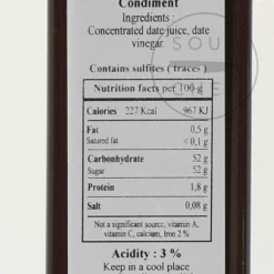 Huilerie Beaujolaise Sweet & Sour Date Vinegar, 250ml Sale