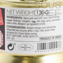 Etxenike Iberico Ham Pate, 130g Outlet