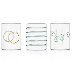 Ichendorf Milano Set of 6 Assorted Water Tumblers, Assorted Colours Online