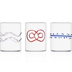 Ichendorf Milano Set of 6 Assorted Water Tumblers, Assorted Colours Online