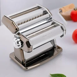 Imperia Pasta Imperia Black Gourmet Pasta Maker with Textured Rollers Online