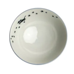 Emro Aziatica Japanese Cat with Footprints Rice Bowl, 14cm Discount