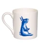 Jimbob Art Blue Rabbit with Macaroons Mug, 300ml Online