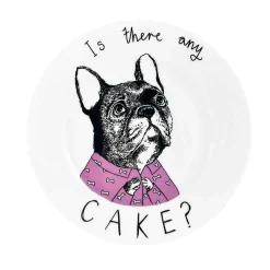 Jimbob Art Is There Any Cake? Side Plate, 20cm Discount