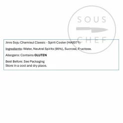 Hite Jinro Jinro Soju Chamisul Classic ABV 20.1%, 350ml Outlet