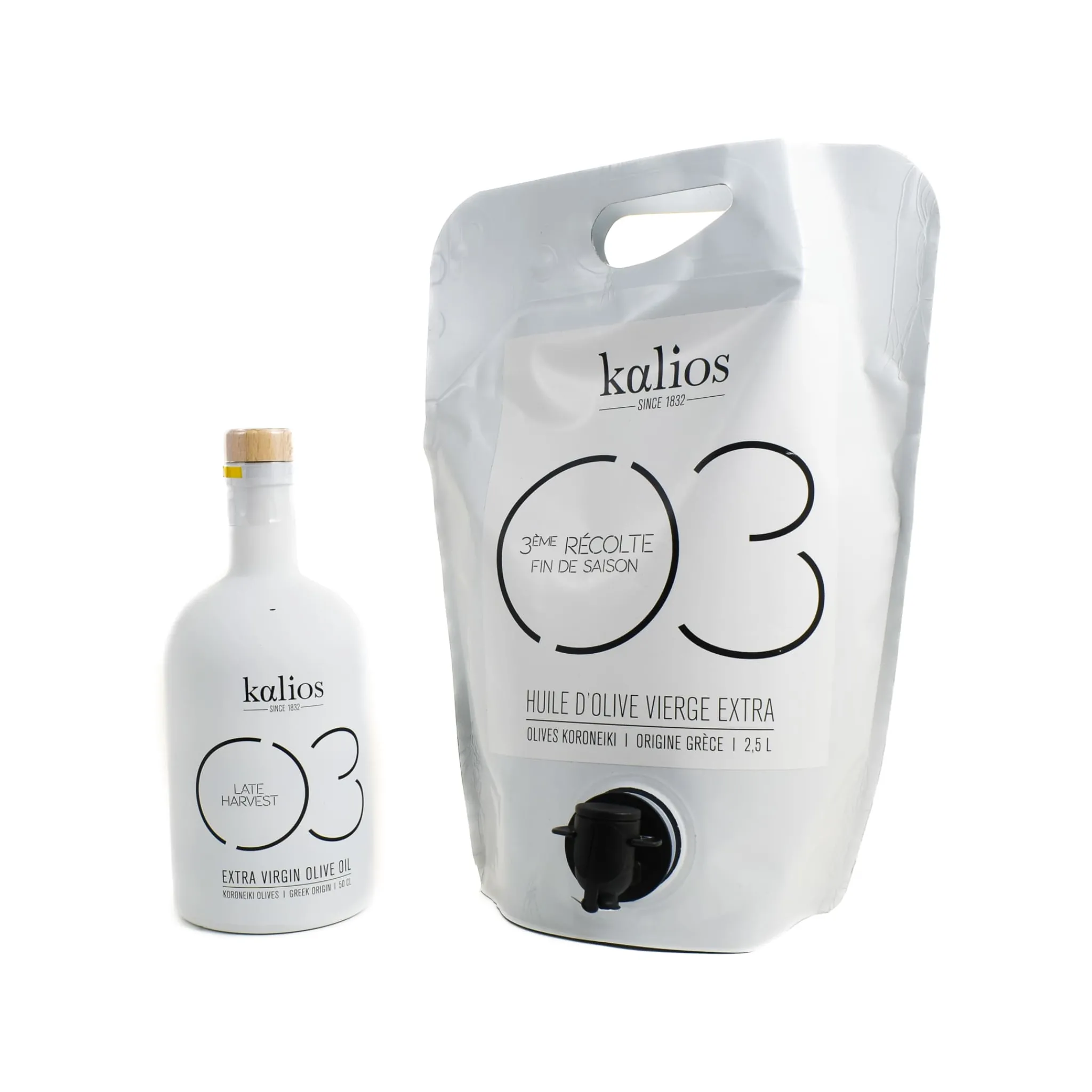 Kalios 03 Late Harvest Extra Vigin Olive Oil Sale