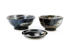 Kiji Stoneware & Ceramics Karasuba-Iro Small Plate Outlet
