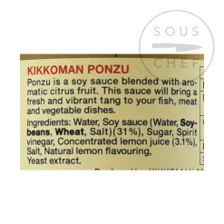 Kikkoman Ponzu Sauce, 1l Hot