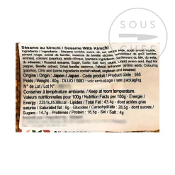 Toho Kimchi Roasted Sesame Seeds, 80g Best