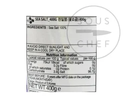 Beksul Korean Solar Sea Salt Flakes, 400g