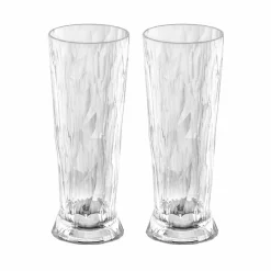 Koziol Large 'Unbreakable Glass' Beer Glasses, Set of 2 Hot