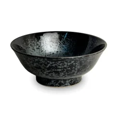 Kiji Stoneware & Ceramics Kuroi Hanten Ramen Bowl, 22cm Discount